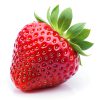 Perfectly,Fresh,Strawberry,On,White,Background,,High-quality,Stock,Image"