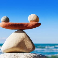 Concept,Of,Harmony,And,Balance.,Balance,Stones,Against,The,Sea.