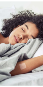 Slapende vrouw