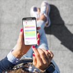 Woman,Using,Calendar,App,On,Her,Phone Woman,Using,Calendar,App,On,Her,Phone